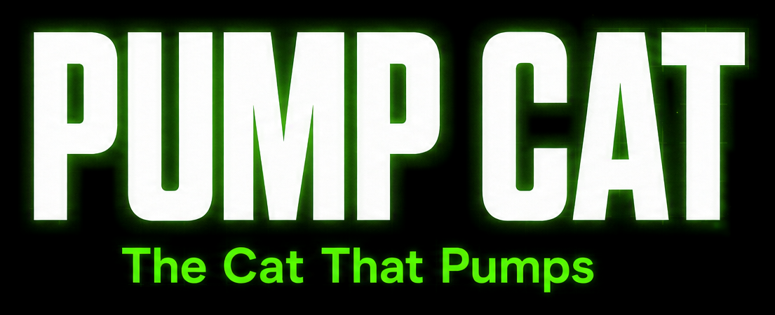 PUMP CAT. The Cat That Pumps